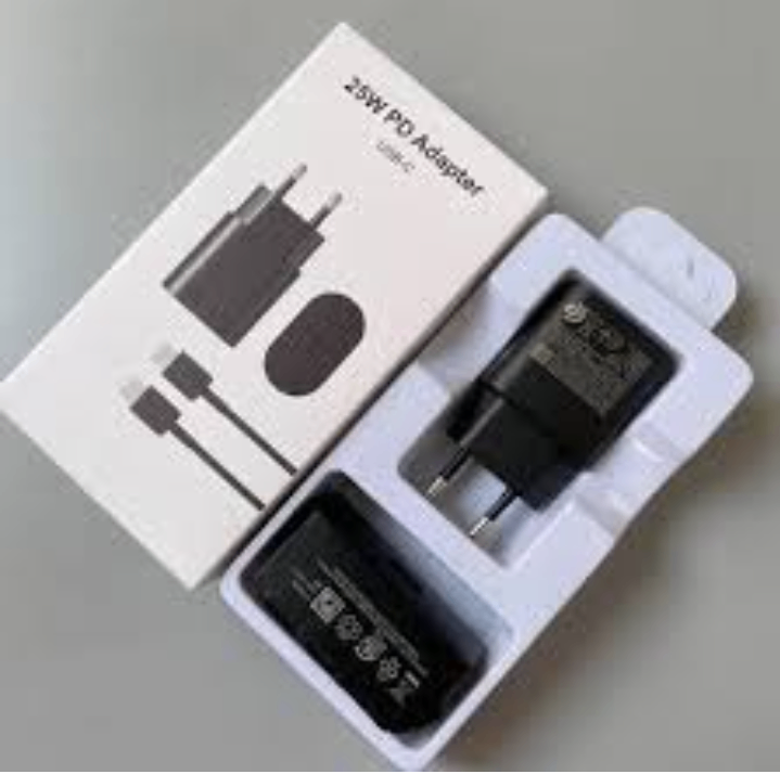 25W PD ADAPTER USB C TO USB C CABLE 3A