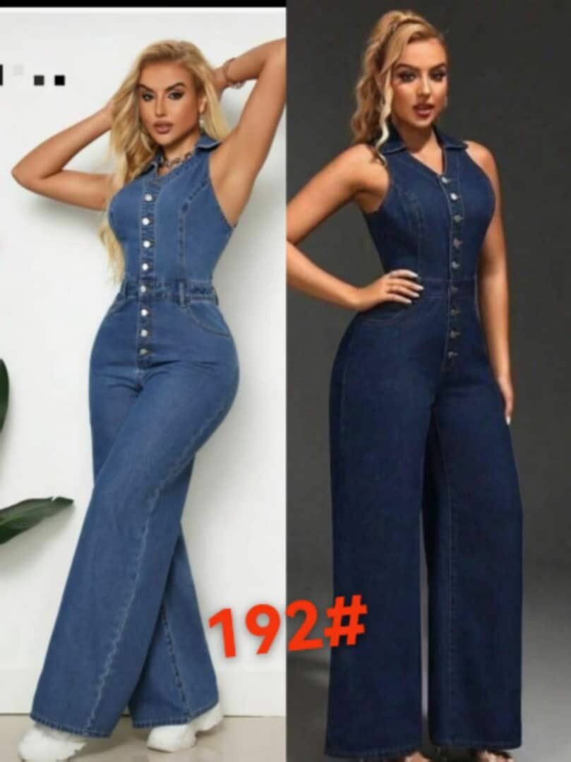 Robe et combinaison en jeans