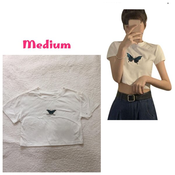 Salaula crop tops and tops