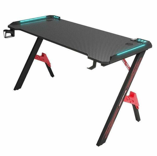 RGB LIGHTING GAMING AND COMPUTER DESK