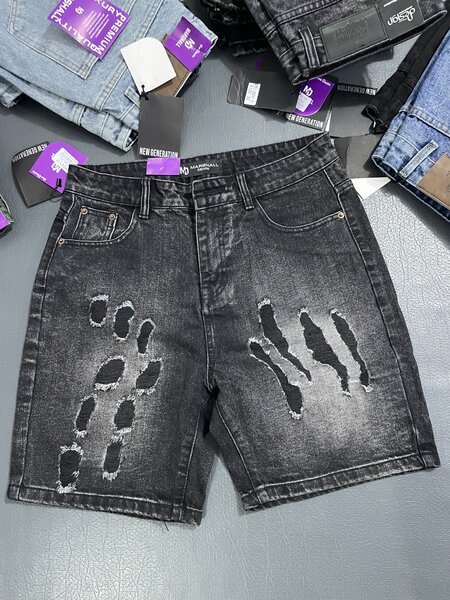 Shorts en jean décontractés