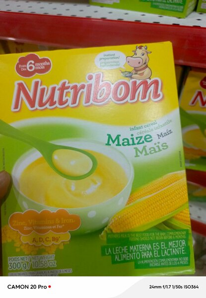 Céréales Maïs Bébé 6+ Mois