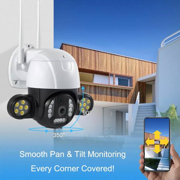 5mpix Ptz Tuya Smart Cctv camera