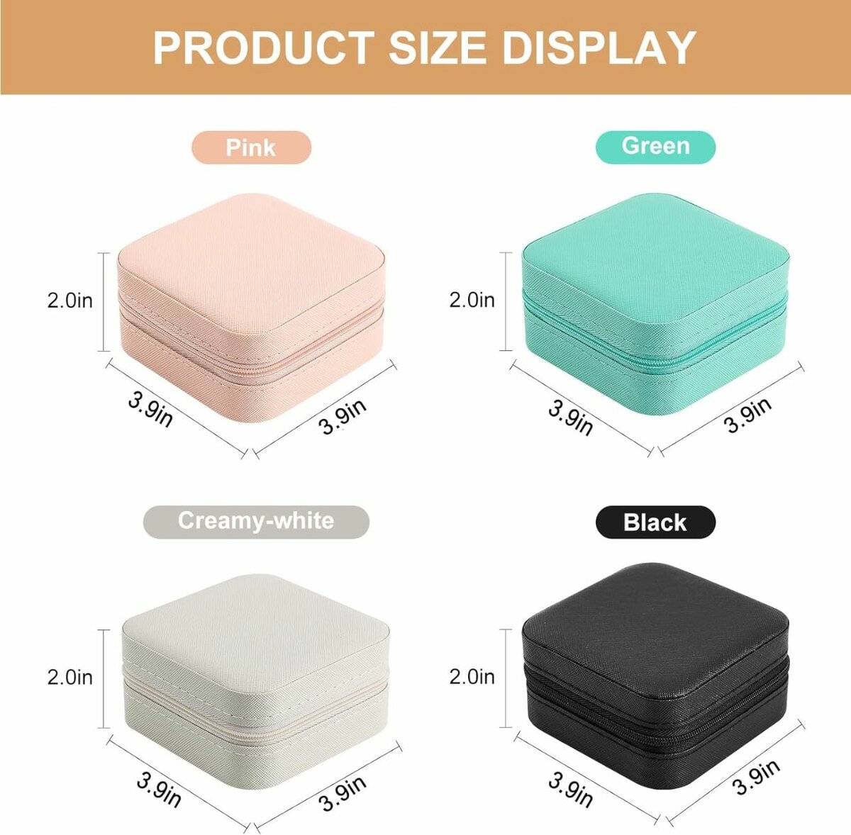 Mini Portable Jewelry Organizer Box