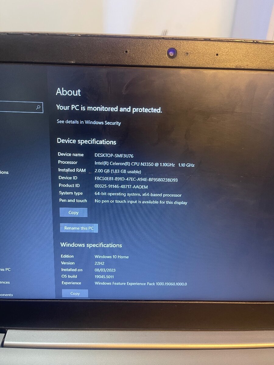 Lenovo laptop