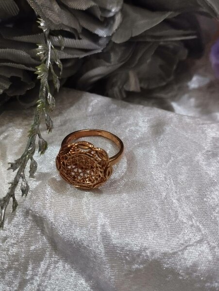 Gold Color Ring - Stylish And Elegant Gold Color Ring For A