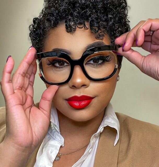 Lunettes oversize stylées