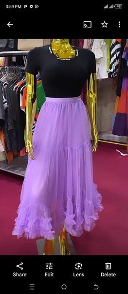 Tutu flawless skirt and top