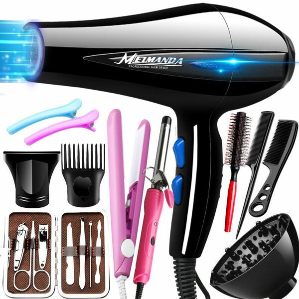 Professional hair dryer + accessories