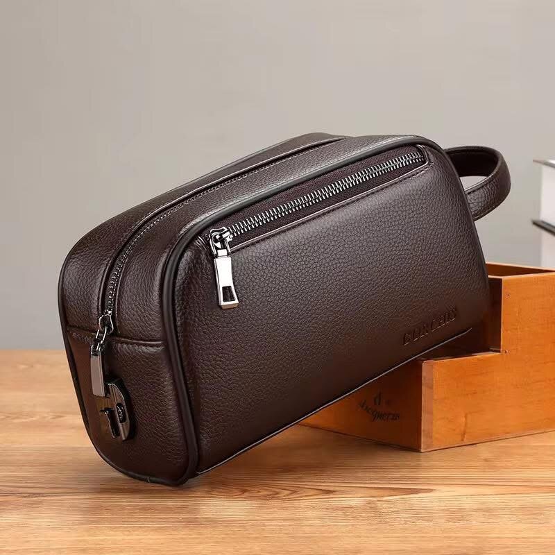 Trousse de Toilette Cuir Homme