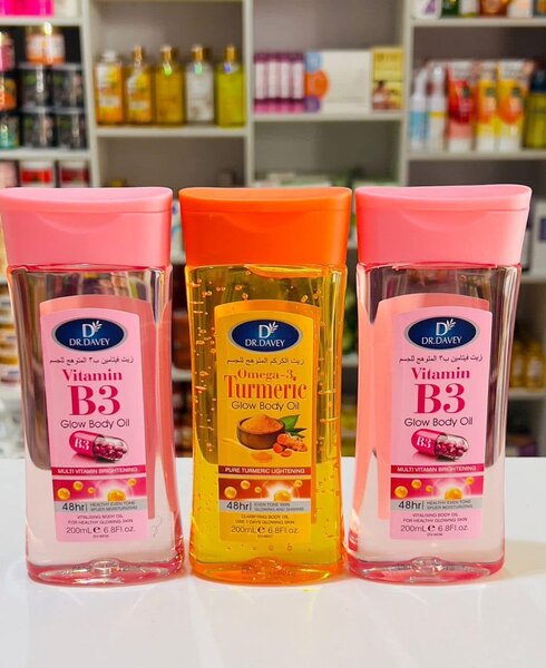 Dr Daveys glow body oil