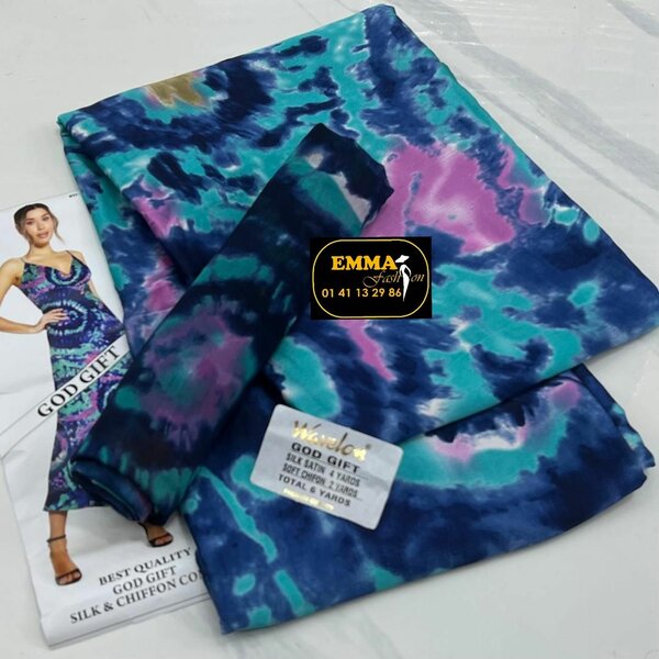 Tissus en Soie Imprimée