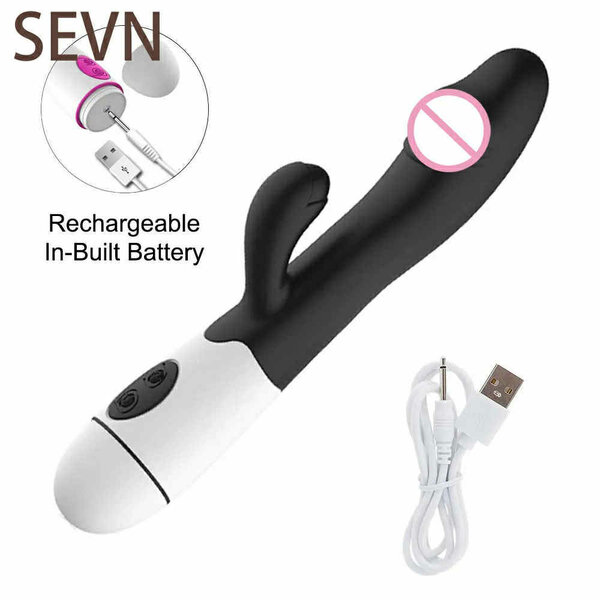 Vibromasseur étanche silicone