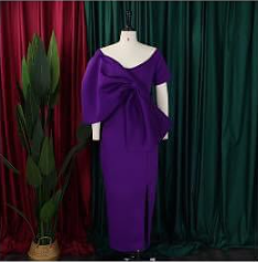 Robe violet