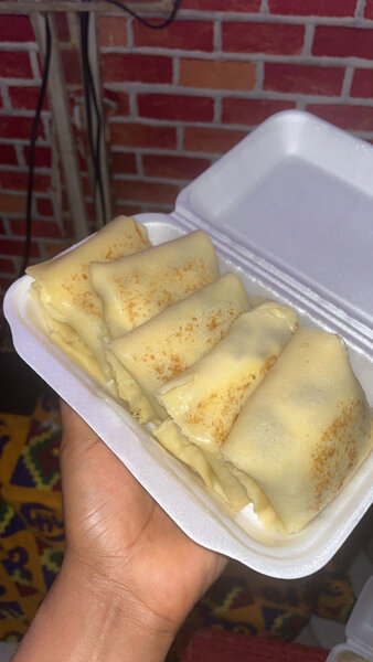 Crêpes garnies délicieuses
