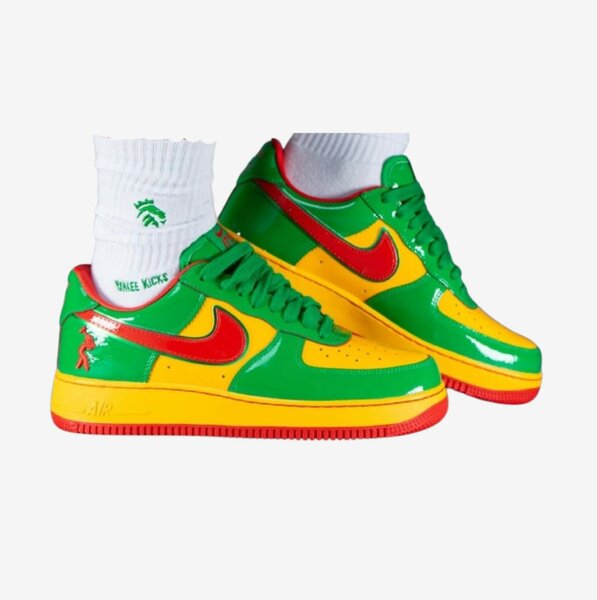 Sneakers colorés lifestyle