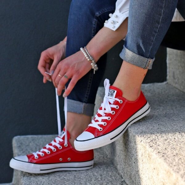 Baskets basses colorées