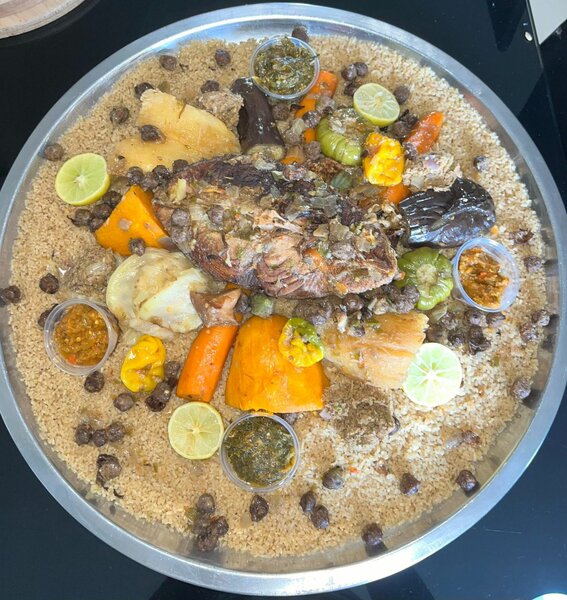 Plateau de tchep poisson