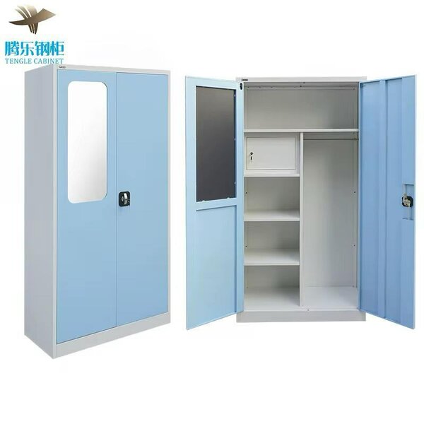 Armoire métallique avec miroir