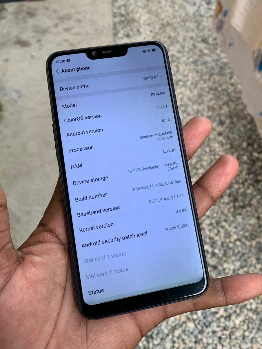 Oppo A5