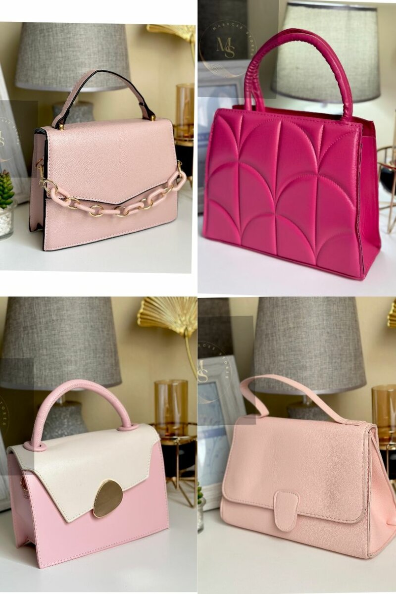 Pink mini bags