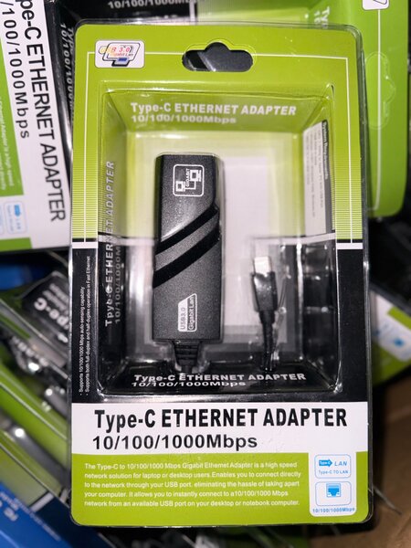 Adaptateur Ethernet Type-C