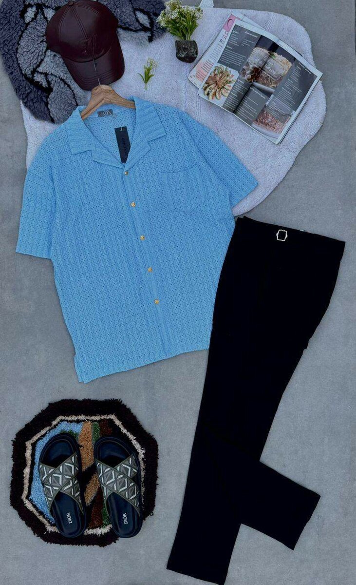 Chemise en lin pour hommes