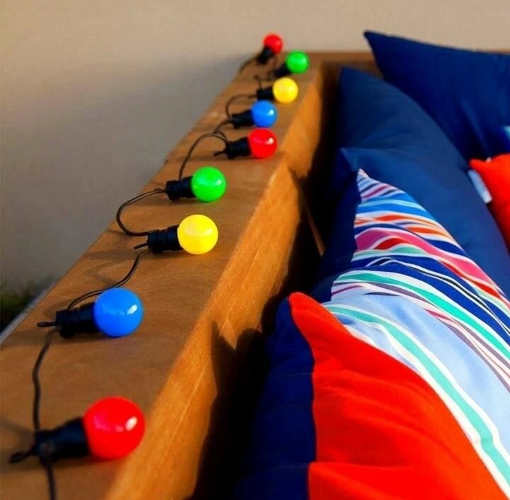 Guirlande lumineuse multicolore