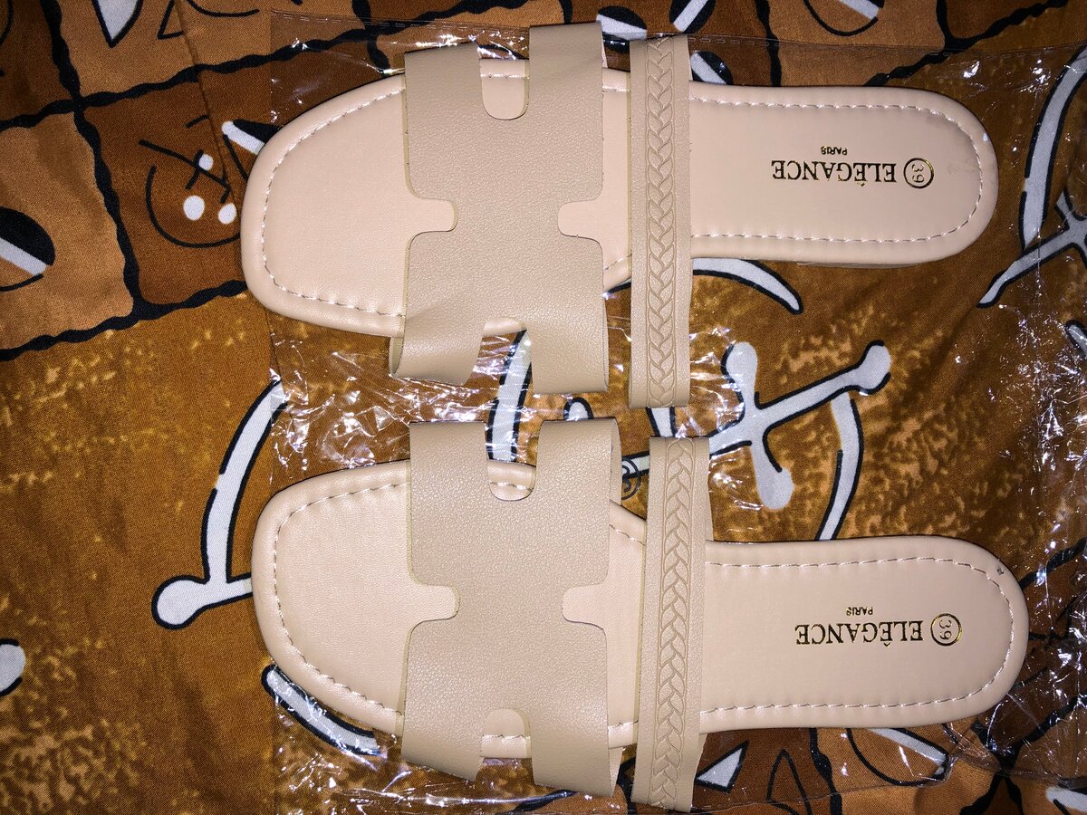 Sandales en cuir confortables