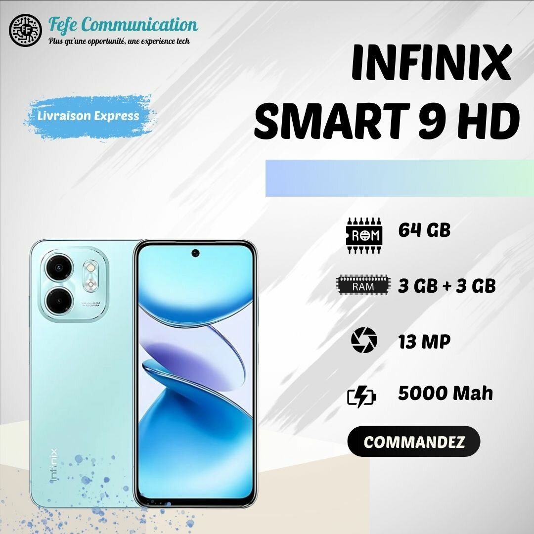 Infinix Smart 9 HD - 64GB