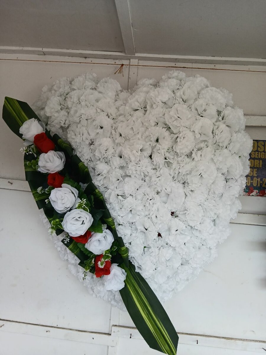 Couronnes de fleurs funéraires