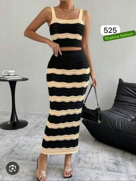 Ensemble crochet élégant