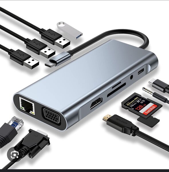 TYPE C 11 in 1 Multidock