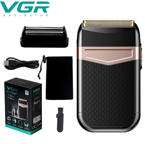 Электробритва Роторная, До 60 мин, Водонепроницаемый корпус