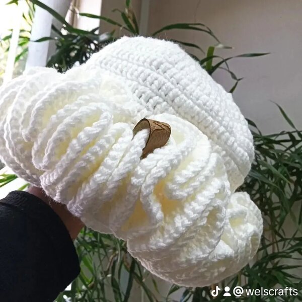 Chapeau Crochet Coloré Fantaisie