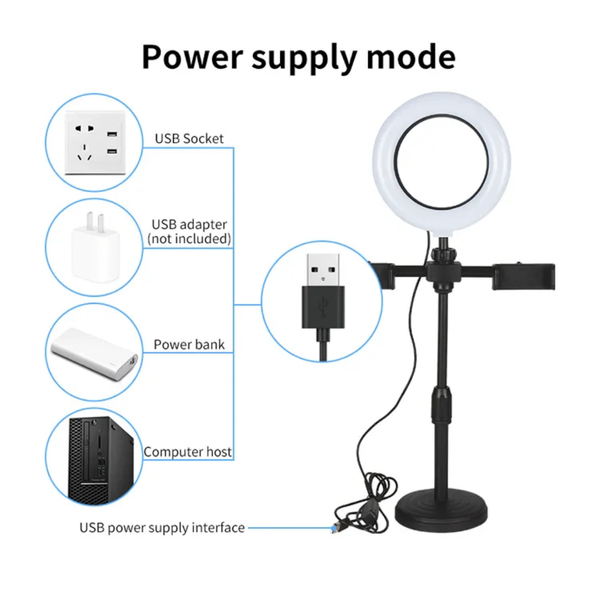 Support de téléphone lumineux