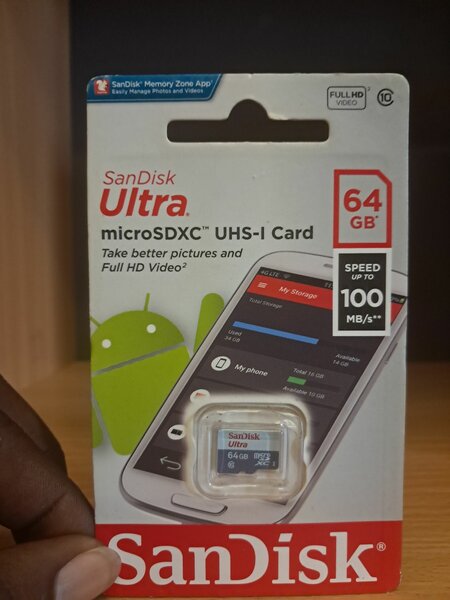 SanDisk ultra 64gb microSDXC UHS -I Card