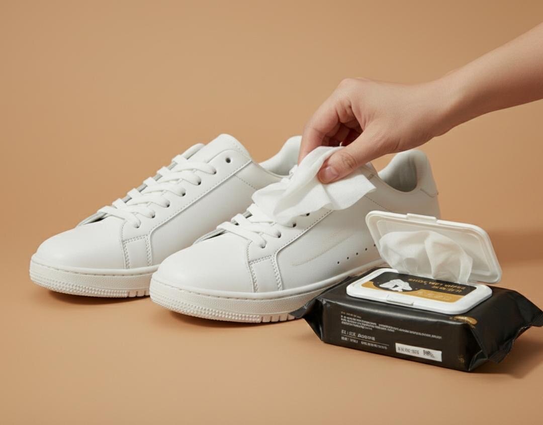 Lingettes Humides pour Chaussures
