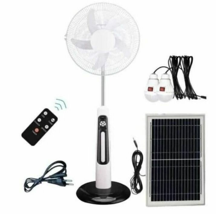 Ventilateur solaire oscillant