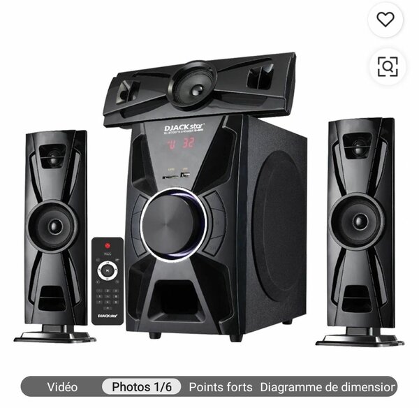 Home cinéma speakers