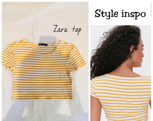 Salaula crop tops and tops