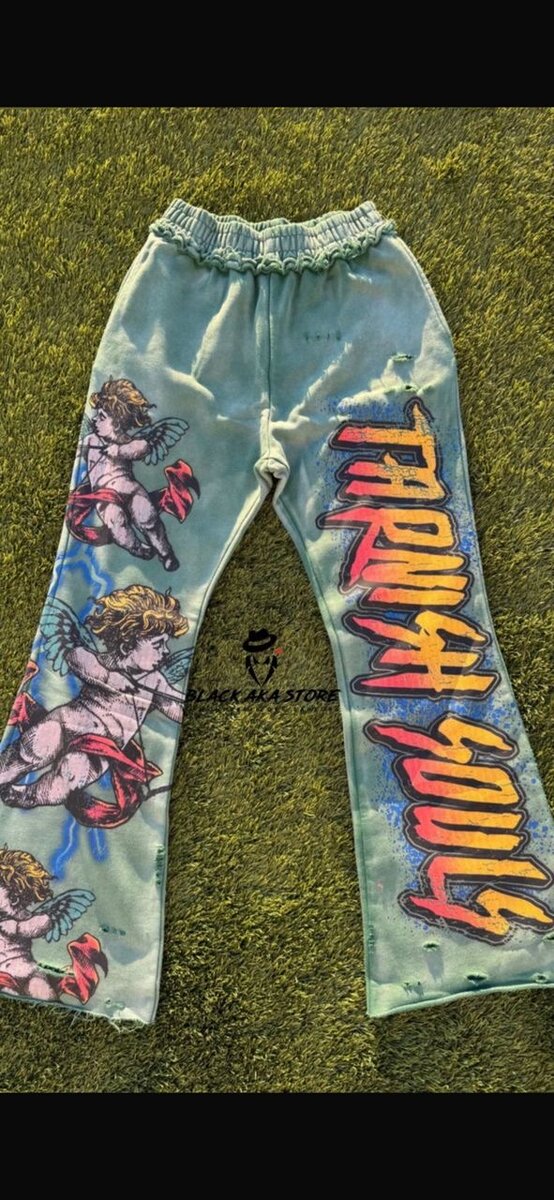 Pantalon imprimé tendance