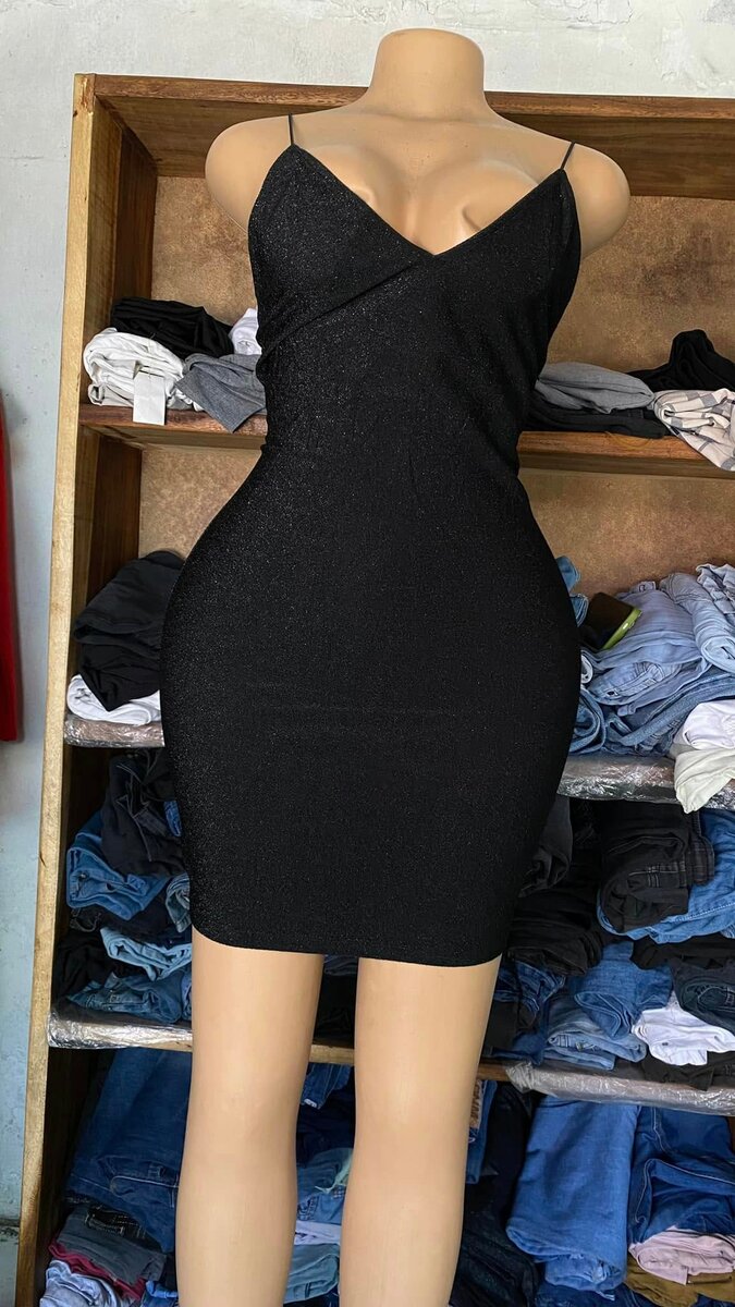 Beautiful and comfortable women's dress black
