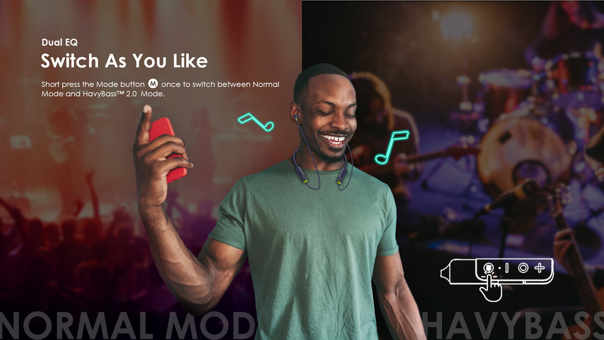 ORAIMO - Écouteurs filaires Shark 4 OEB-E30D