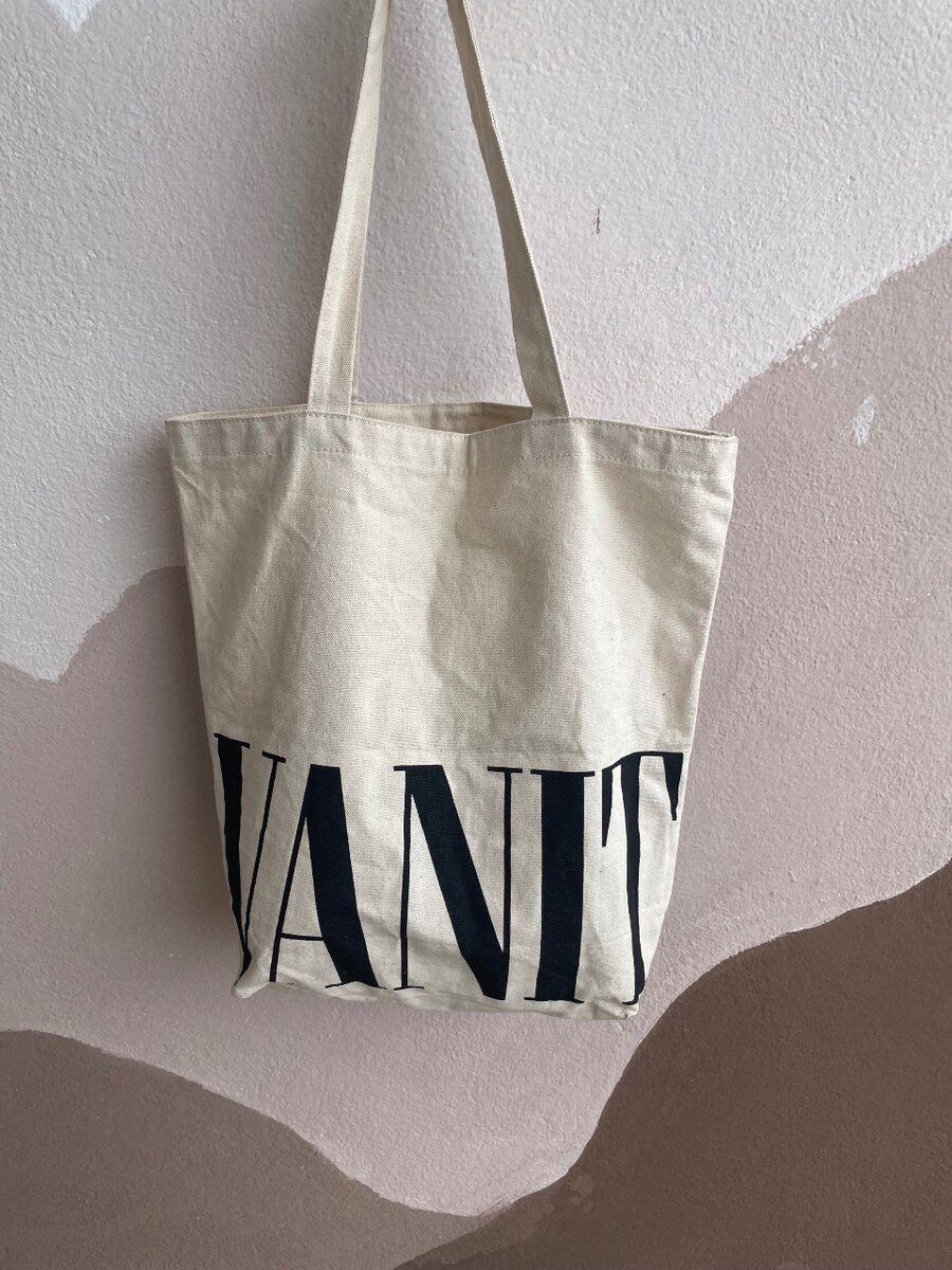 Sac fourre-tout en toile chic