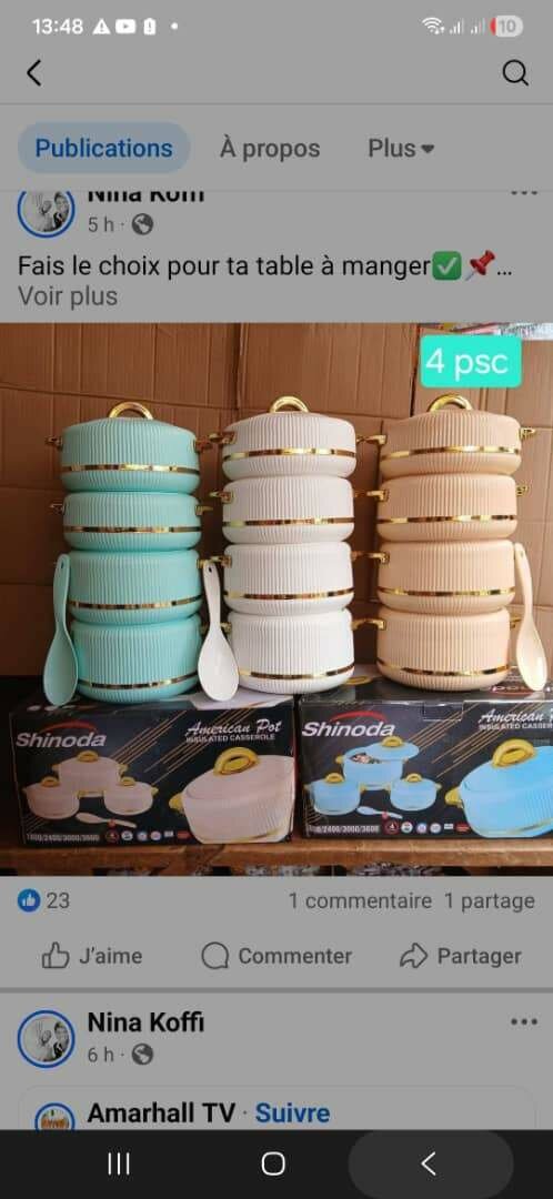 Set de Plats Empilables Modernes