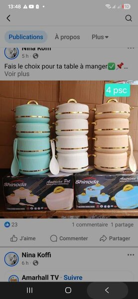 Set de Plats Empilables Modernes