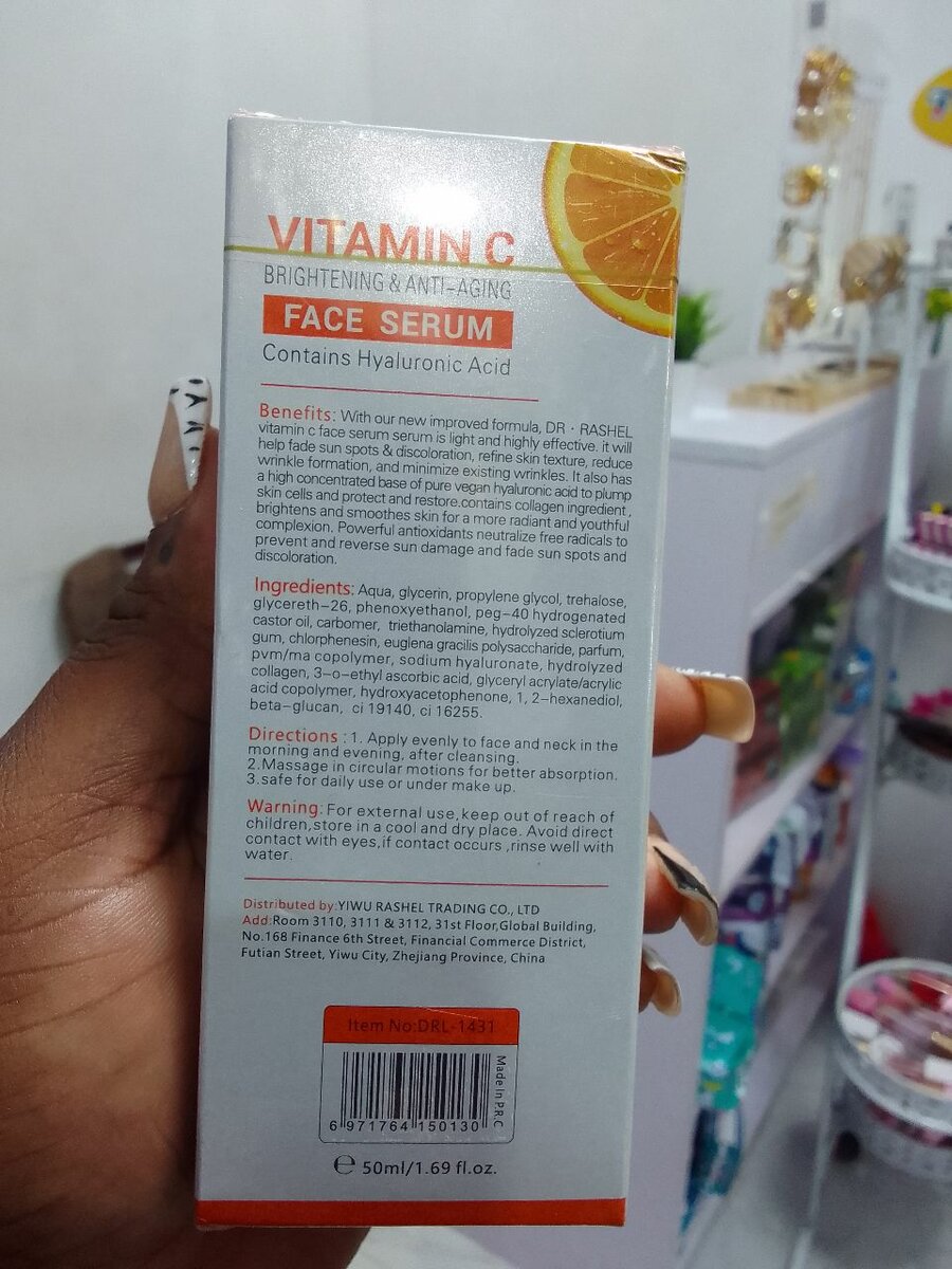 Dr Rashel vitamin C face serum