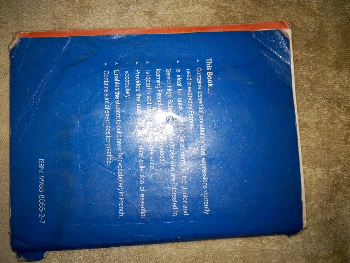 Dictionnaire de Vocabulaire Français