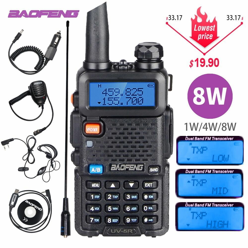 Talkie-Walkie Baofeng UV-5R
